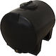 Cylindrical Horizontal Storage Tank S/5 Black 300l Tiger Plast 21050300