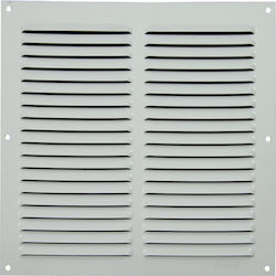 Lüftungsgitter Amig 20cm x 20cm Silber 18-400-002
