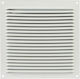 Vent Louver 20x20cm Square White