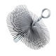 Chimney Cleaning Brush Metallic Round Italy Sit...