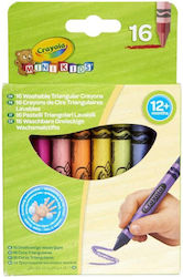Crayola Wash.κηρομπογιές 16τμχ