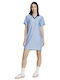 Dress Καλοκαιρινό Mini Αθλητικό Φόρεμα T-shirt Κοντομάνικο Ambsky/cwhite