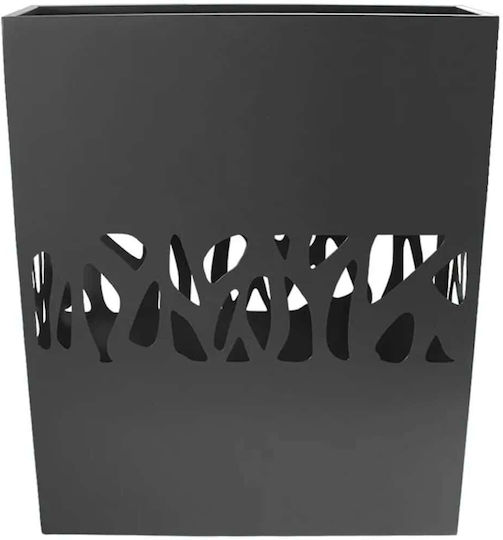 Marhome Ζαρντινιέρα Μεταλλική Ανθρακί 100x30x120εκ.