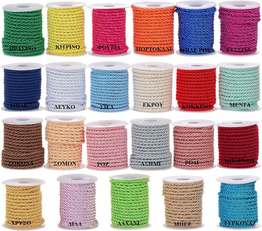 Tricolor Glossy Lace 5mm 10m 0221.18867 Mint