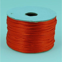 Kyriacou Satin Mouse Tail Laces 2mmx50m Red Mstxxxxx-xx2x50-70xxxx