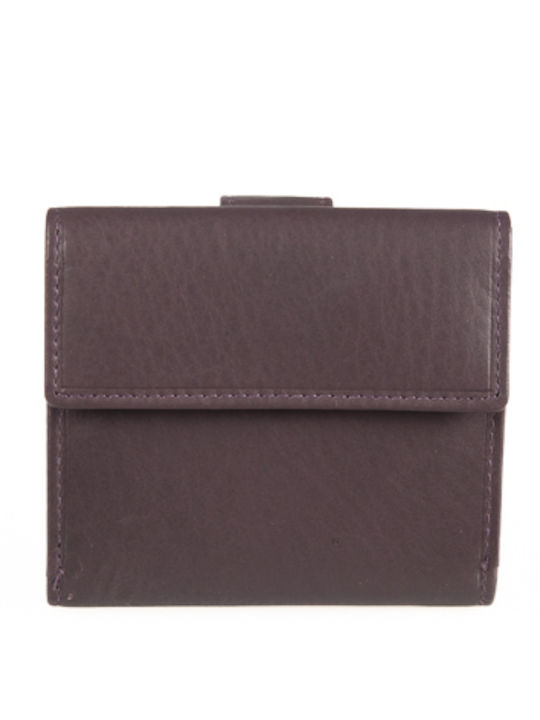 Fetiche Leather Δερμάτινο Γυναικείο Πορτοφόλι Καφέ