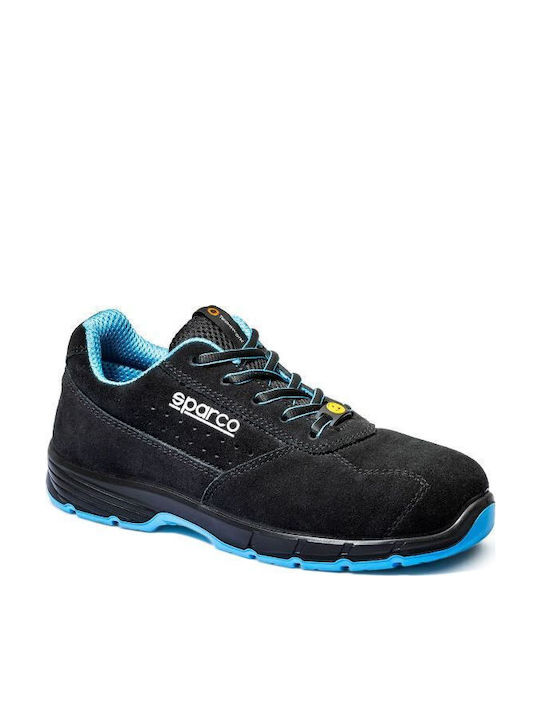 Sparco Horizon Moreno Παπούτσι Ασφαλείας Μαύρο S1ps Sr Fo Esd En Iso 20345:2022 07546nrce