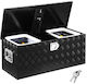 Vevor 35.4"x14.6"x14.6" Heavy Duty Aluminum Truck Bed Tool Box Pickup Black