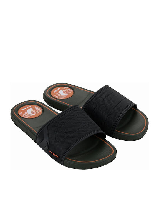 Rider Slapi Bărbați Anatomici Kaki Slides