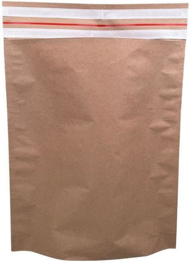Versandumschlag Kraftpapier Doppelte Selbstklebende Tapes 27,5 × 3 × 35 cm