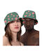Miami Beach Fabric Women's Bucket Hat Green