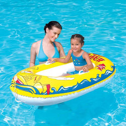 Bestway Kids Inflatable Boat Yellow