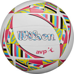 Μπάλα Beach Volley Wilson Avp Movement White Pink Yellow Wv4008001xbof Μπάλα Beach Volley Wilson Avp Movement White Pink Yellow Wv4008001xbof