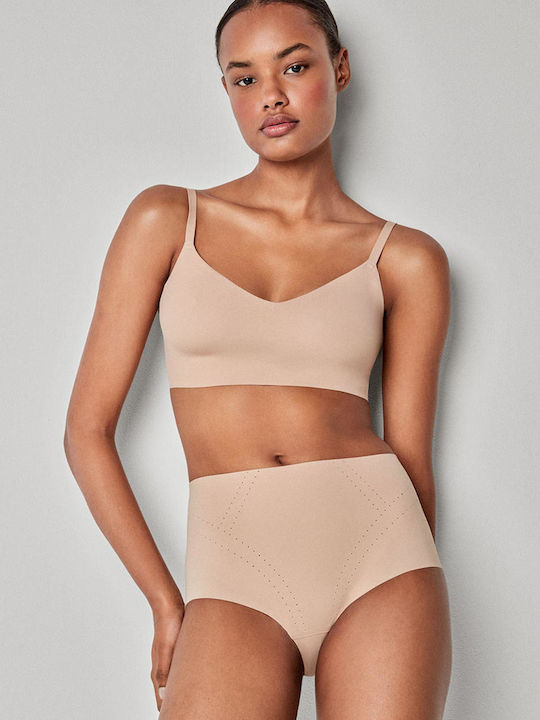 Gisela Slip Σύσφιξης Χωρίς Ραφές Μπεζ