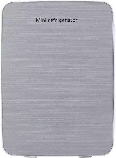 Cosmetic Refrigerator 10lt With Shelf And Heating Function Silver