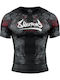 8 Weapons Short Sleeve Shirt 8300013-1-BKRE for Jiu-Jitsu Black