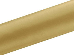 PartyDeco Satin,σατεν Band Monochrom Gold 9meters