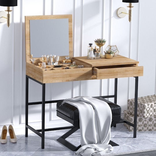 Linda Natural Beech 100x45x74cm