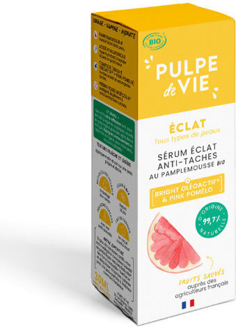 Pulpe De Vie Eclat Moisturizing Serum Face with Vitamin C for Detoxification & Radiance 30ml