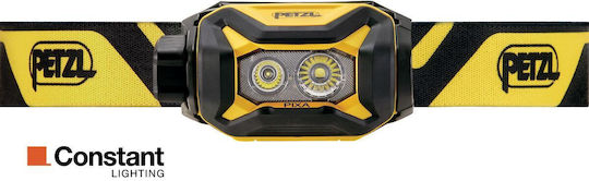 Petzl Rechargeable Headlamp LED IP68 with Maximum Brightness 450lm