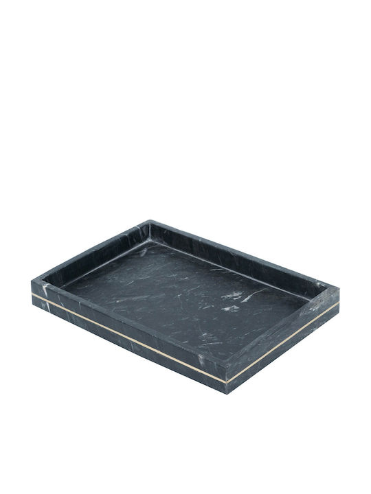 Artekko Marble Rectangular Decorative Tray 35.5x25x4cm