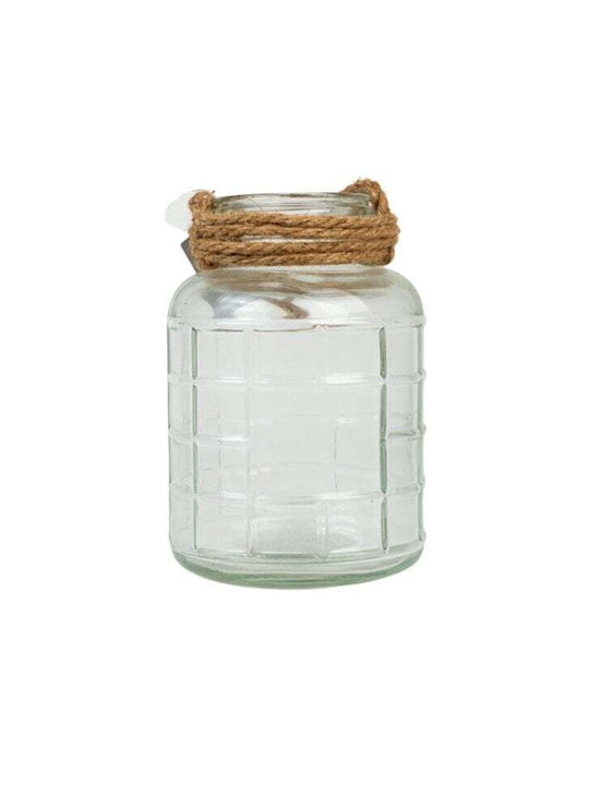 ED Collection Glass Lantern Transparent 14.3x20.5x20cm