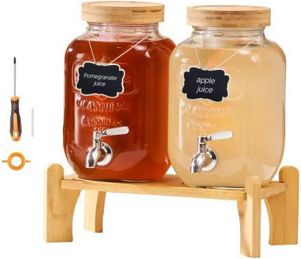 Vevor Διπλός Διανεμητής Κρύων Ροφημάτων 2x3.8lt 2τμχ
