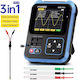 Fnirsi Dso-tc3 Heat Rate Monitor Hand Tool with Channels and 2.4" Screen