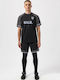 Αθλητικό T-shirt Jet Black