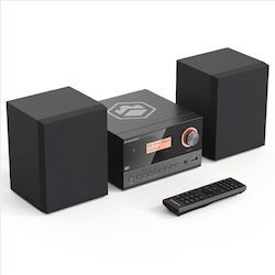 Majority Ηχοσύστημα 2.0 HiFi200 5056444108311 με CD Player και Bluetooth