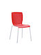 Dining Room Polypropylene Armchair Red