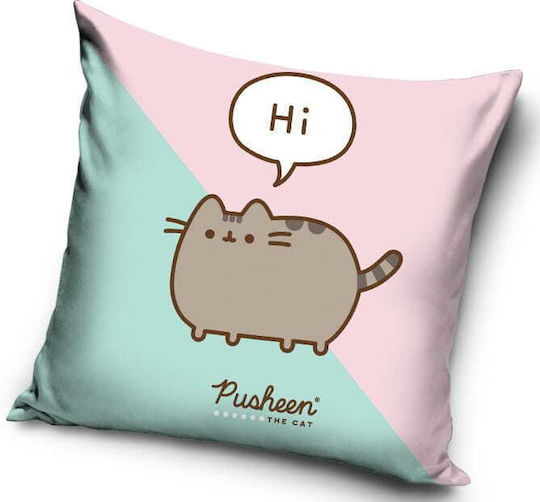 Children's Pillow 40x40 Pusheen Cat Velvet