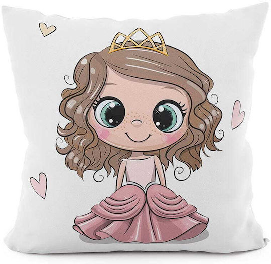 40x40 Dekoratives Velourskissen Princess