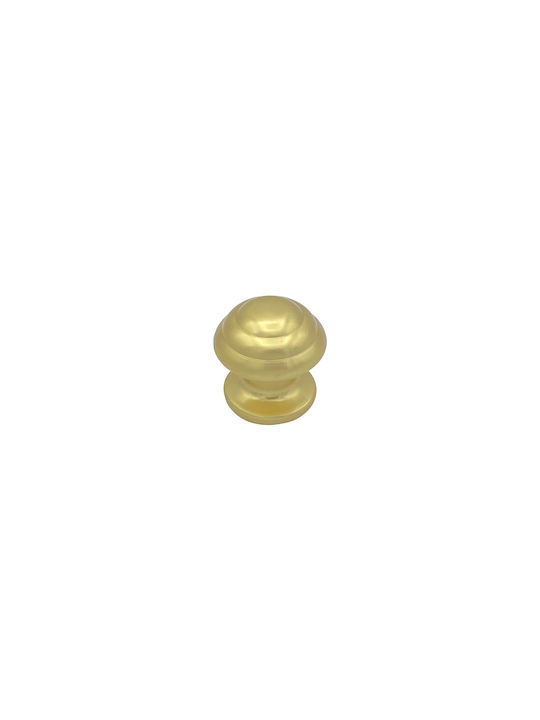 Saguatti Knopf Vordertür Polished Gold