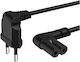 HAMA IEC C7 - IEC C7 Cable 1.5m Μαύρο