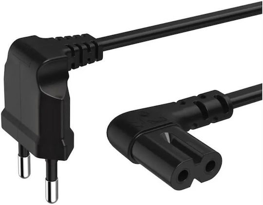 HAMA IEC C7 - IEC C7 Cable 1.5m Μαύρο