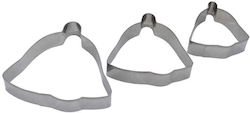Cookie Cutters Bell Shapes 3pcs