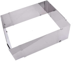 Adjustable Rectangular Mold Edge H=6cm