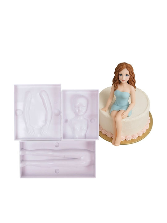 Cake Land Φόρμα Ζαχαροπλαστικής για Κέικ Στρογγυλή Πλαστική 3x3εκ.