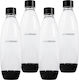 Sodastream 1L Fuse Bottles Twin Pack Black 2 Pieces