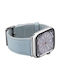 Puro Λουράκι Δερμάτινο Γαλάζιο (Apple Watch (42/49mm) - Puro)
