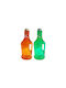 Viosarp Bottle Water Glass with Screw Cap Transparent 350ml
