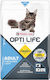 Opti Life Trockenfutter Diät, ohne Getreide für erwachsene sterilisierte Katzen mit Huhn / Kartoffeln / Lachs 2.5kg