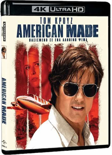 American Made 4k+2d Ελληνικο 4k Uhd Blu-ray + Blu-ray 2d