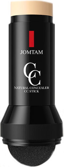 Jomtam Concealer Stick Ενσωματωμένο Σφουγγαράκι 30g By La Meila 1#-natural
