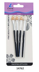 Set Pensule Machiaj 4 Bucăți 11,5cm 4care 14762 4care 14762 Set Pensule Machiaj 4 Bucăți 11,5cm 4care 14762 4care 14762