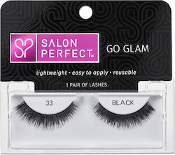 Salon Perfect Βλεφαρίδες Go Glam Απόχρωση 33 Black