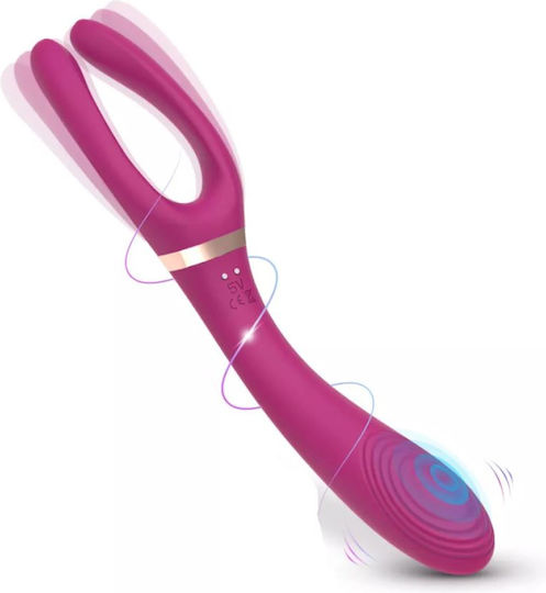 Cersei Luxury Double Penetration Vibrator 28.2cm X 5.4cm-αmazing Toy Bordeaux