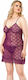 Plus Size Sexy Babydoll Sofi Violet
