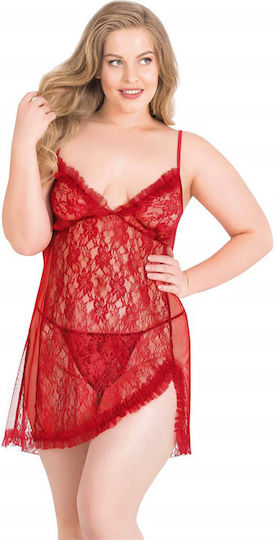 Plus Size Sexy Babydoll Samantha Rot